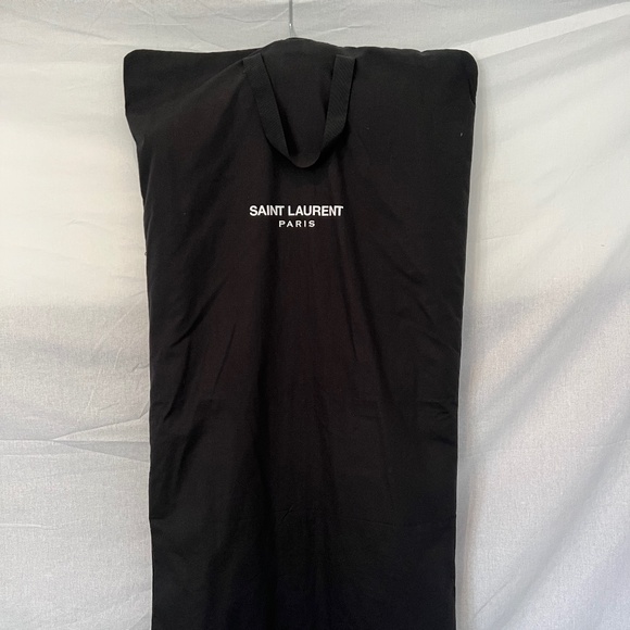 Hedi Slimane, Saint Laurent- Smoking Blazer/Jacket, Brown, Velvet Size 48 - Picture 12 of 13